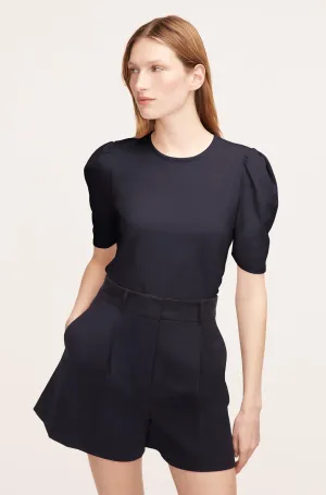 A Line Tee | Navy REBECCA TAYLOR