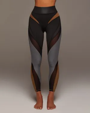Aerial Gloss Legging | Alloy MICHI