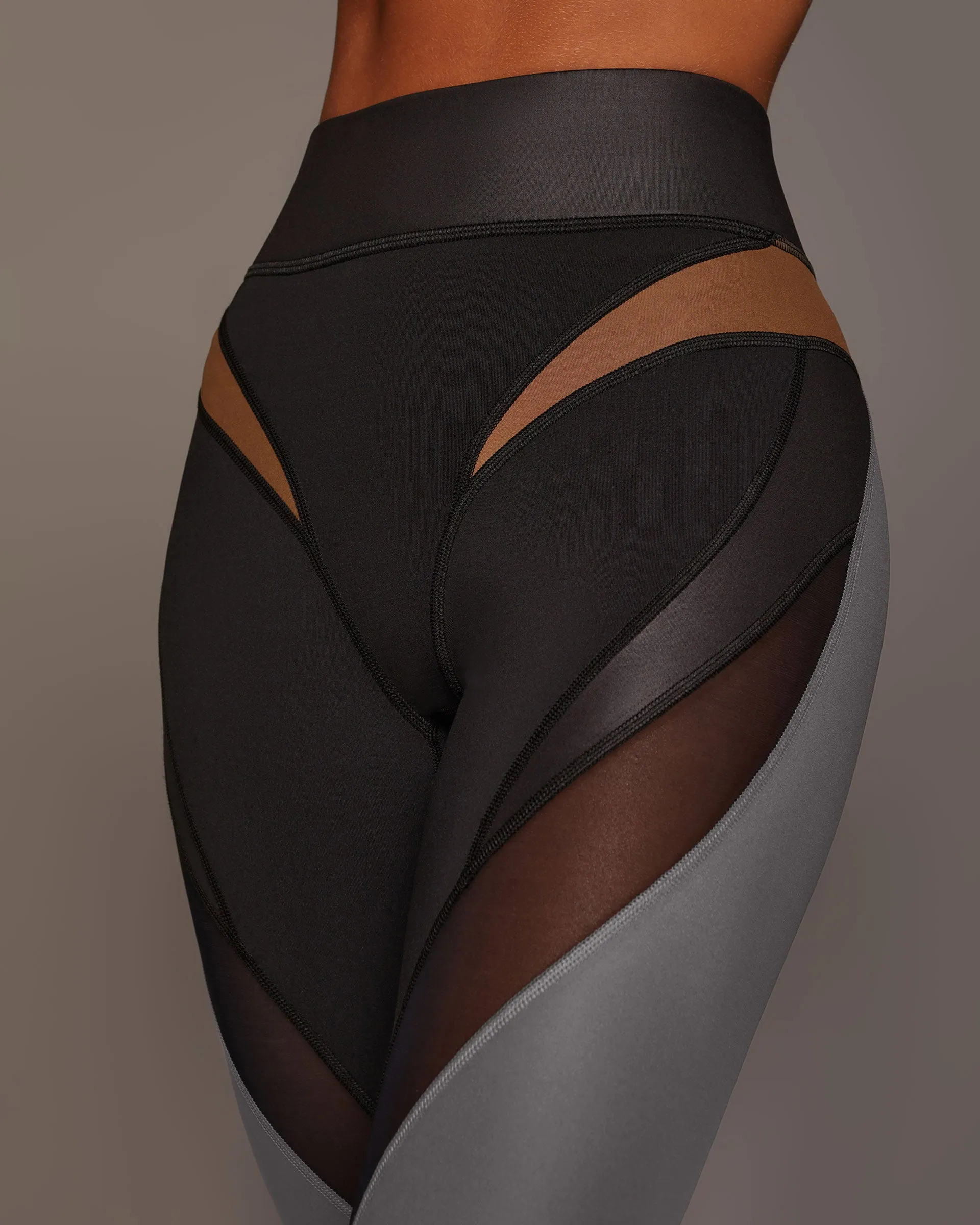 Aerial Gloss Legging | Alloy MICHI