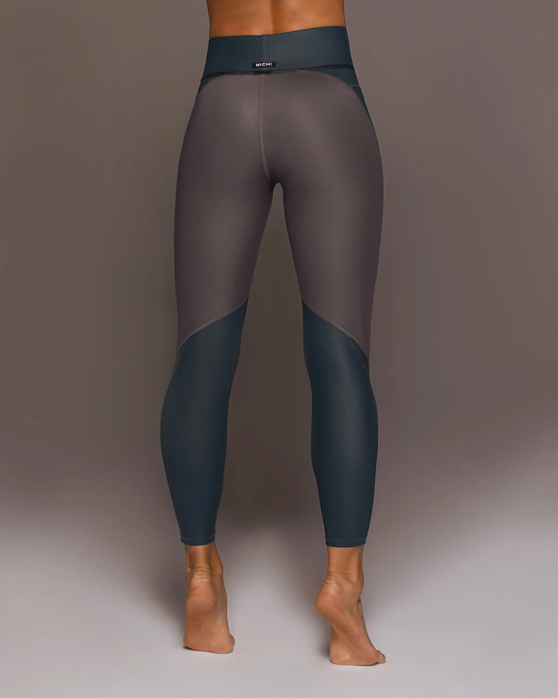 Aerial Gloss Legging | Blue Steel MICHI