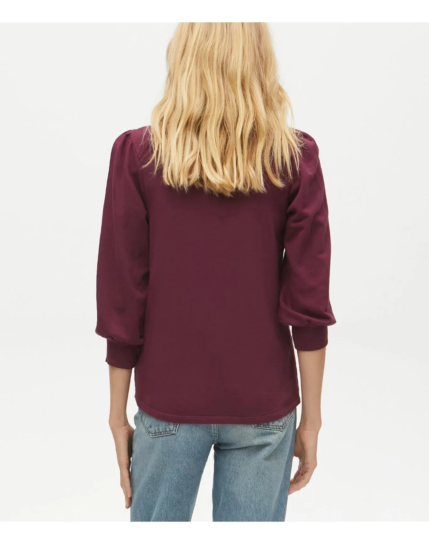 Alice Terry Sweatshirt | Plum MICHAEL STARS