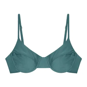 Alina Top | Cacti Matte JADE SWIM