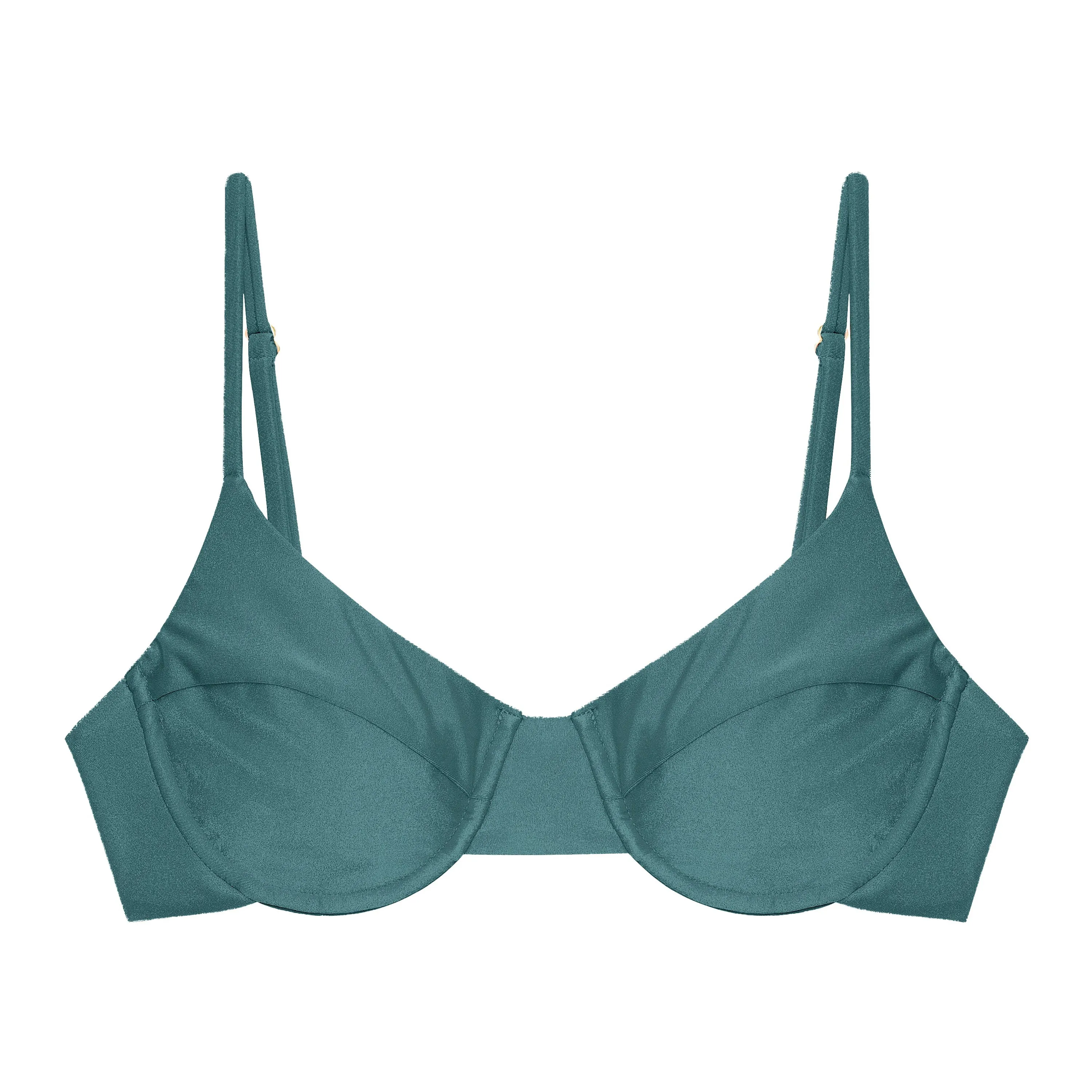 Alina Top | Cacti Matte JADE SWIM
