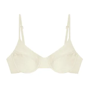 Alina Top | Ivory Sheen JADE SWIM