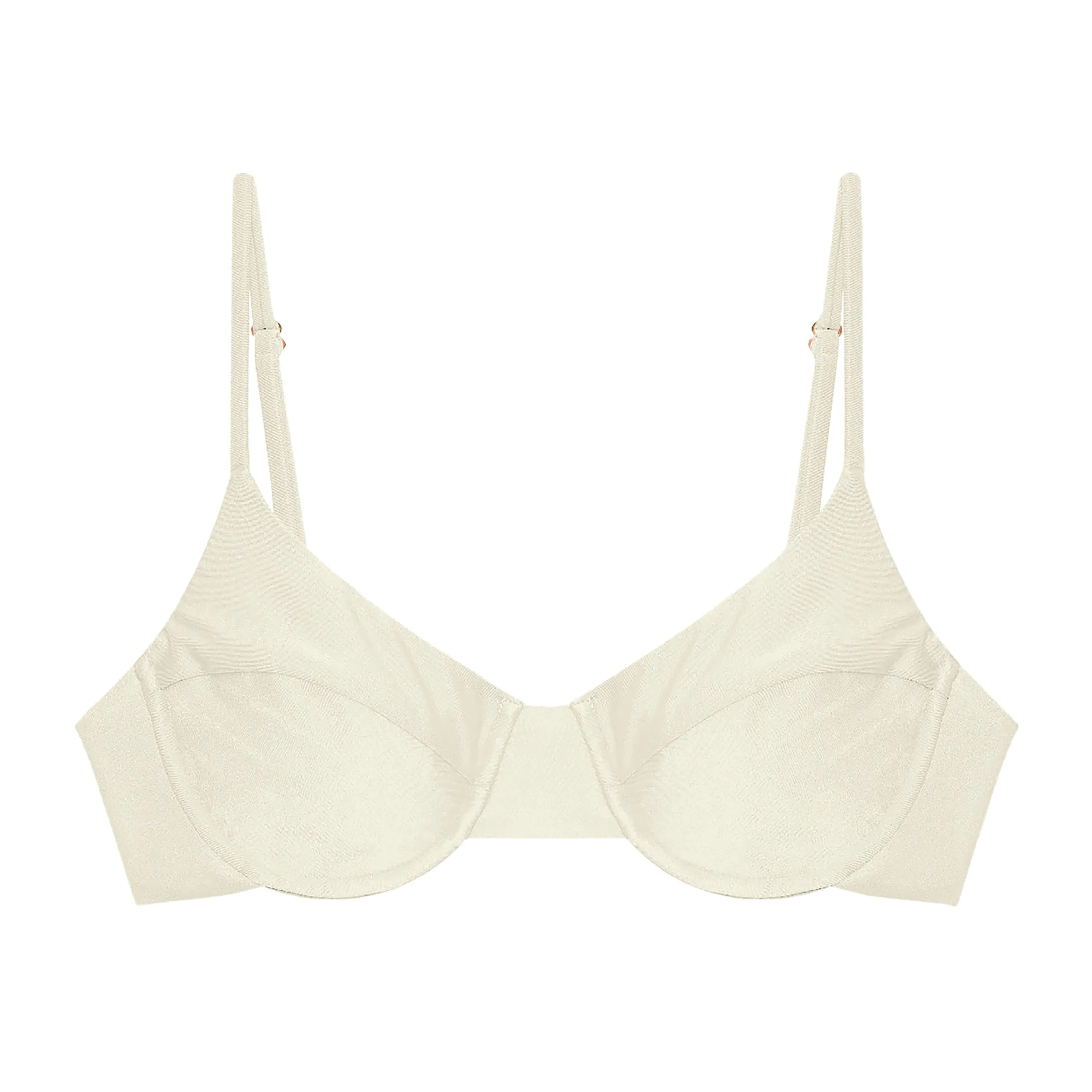 Alina Top | Ivory Sheen JADE SWIM