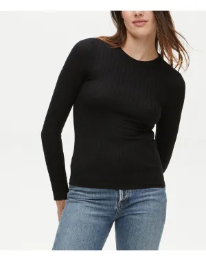 Ama Ribbed Top | Black MICHAEL STARS
