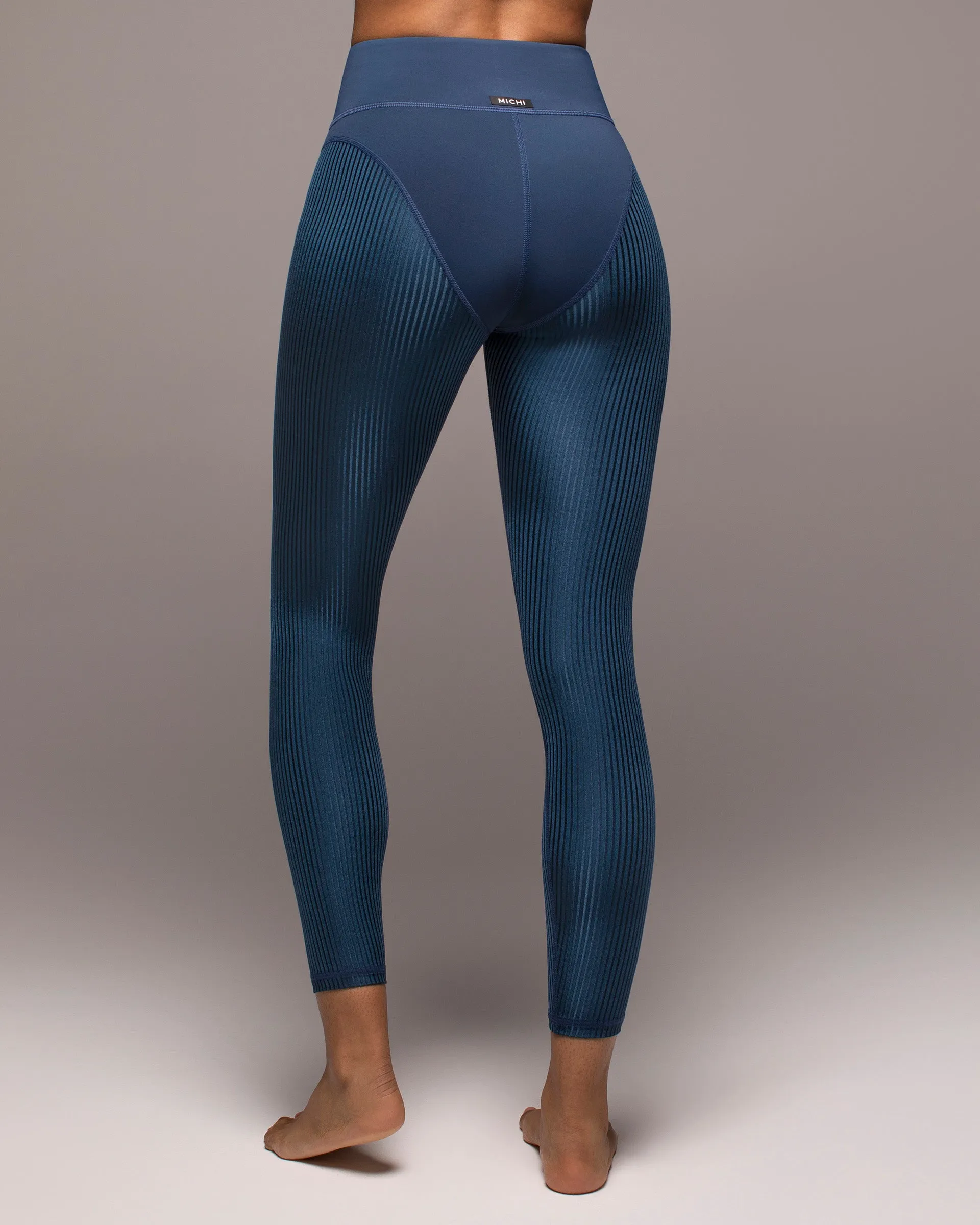 Ambient Ribbed Legging | Ink MICHI