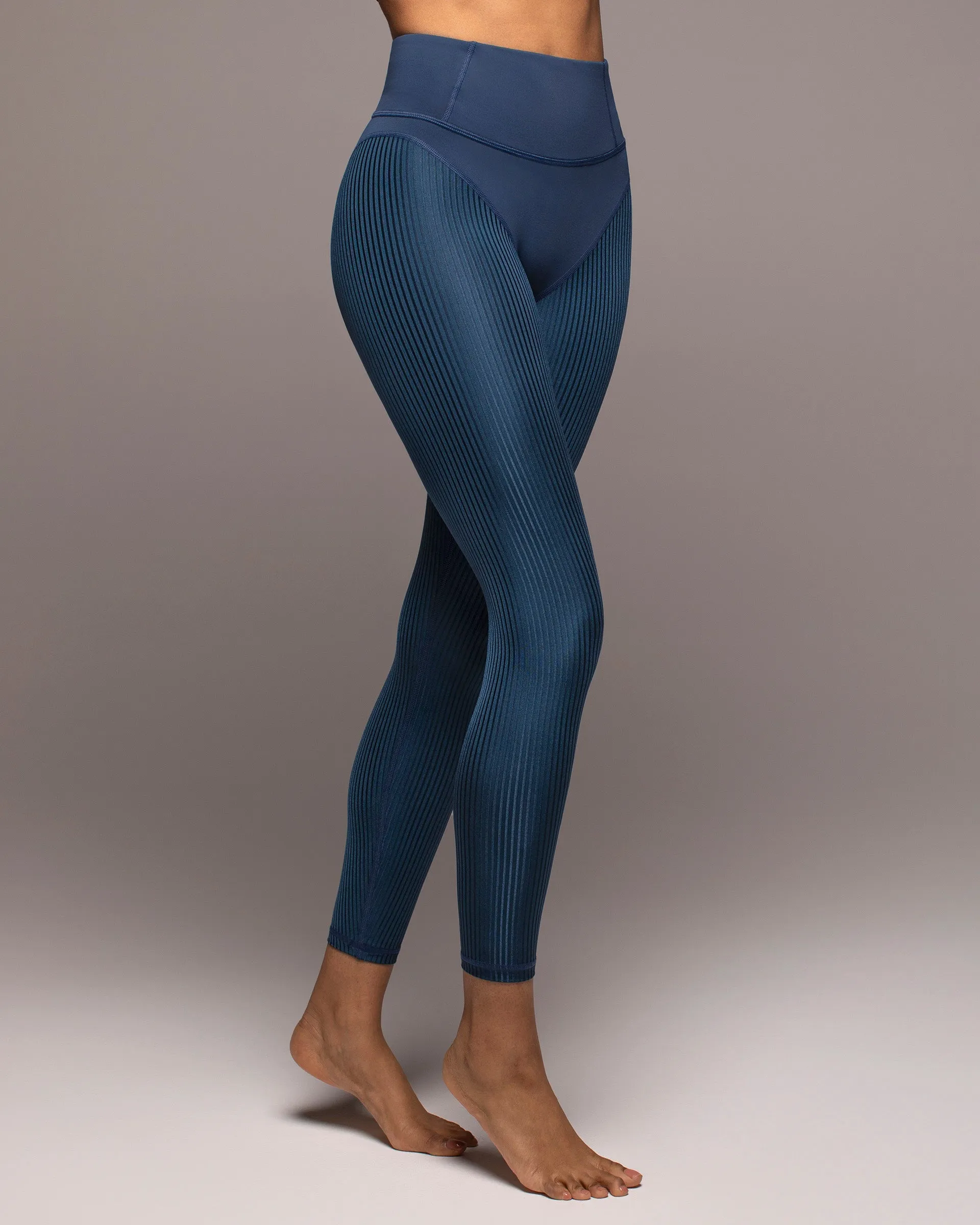 Ambient Ribbed Legging | Ink MICHI