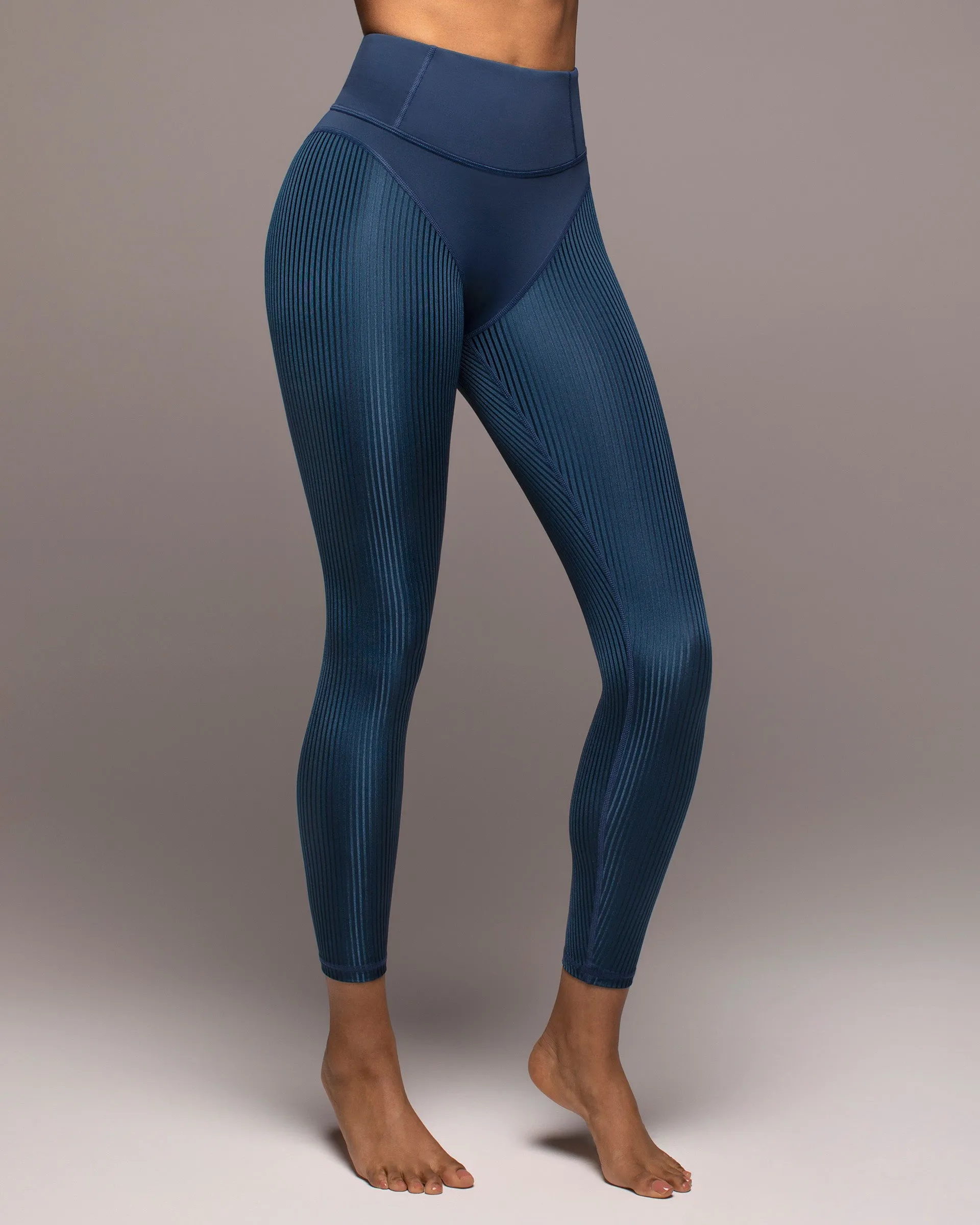 Ambient Ribbed Legging | Ink MICHI