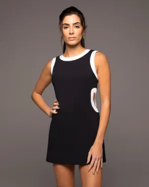 Aperture Dress | Black/White MICHI