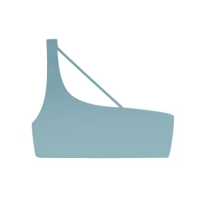 Apex One Shoulder Top | Glacier Sheen JADE SWIM