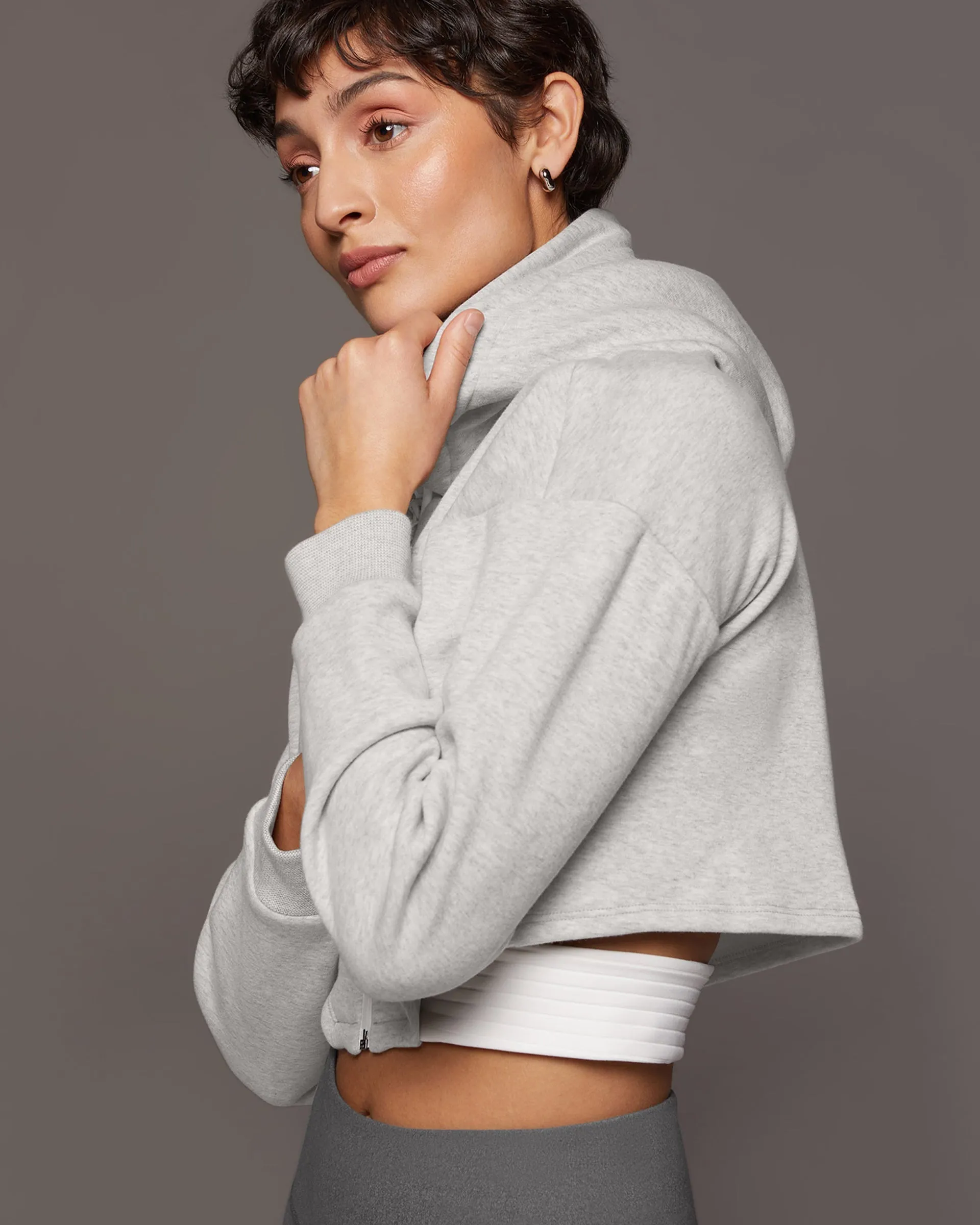 Apres Jacket | Heather Grey MICHI