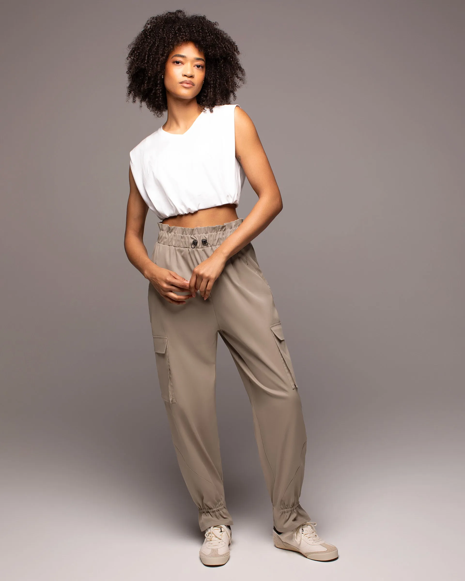 Ares Cargo Pant | Sandalwood MICHI