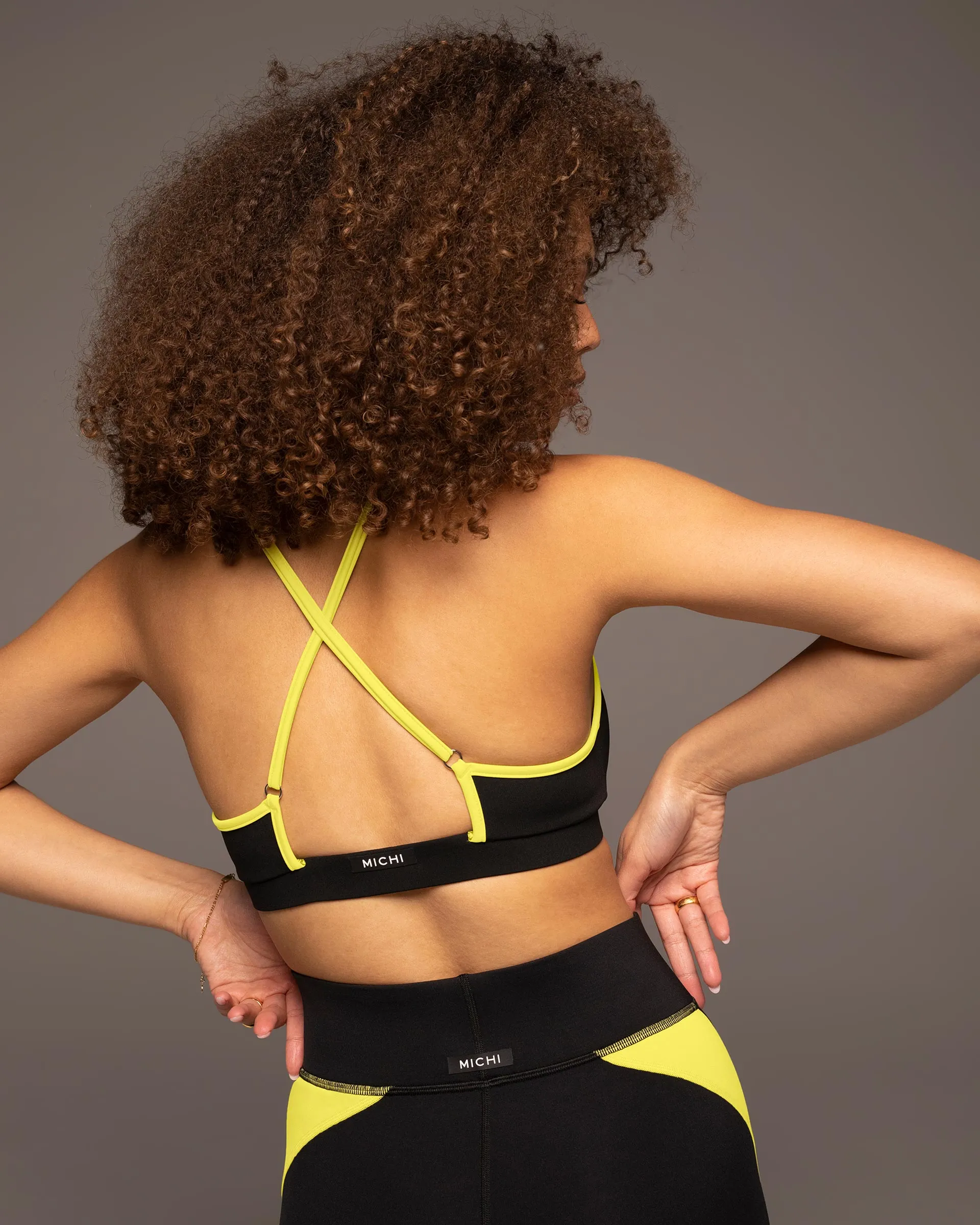 Aria Bra | Black/Limao MICHI
