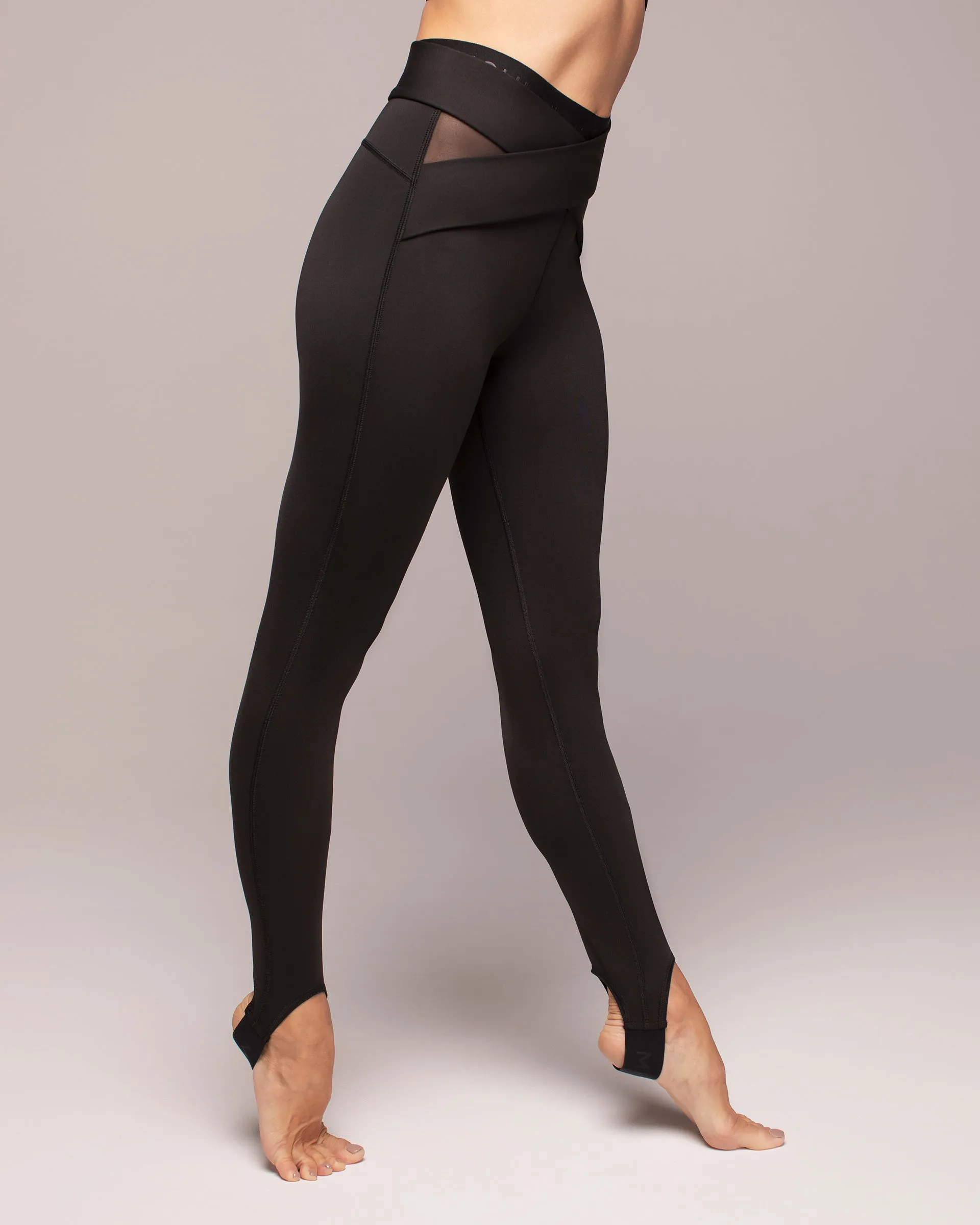 Ascent Wrap Legging | Black MICHI
