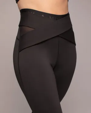 Ascent Wrap Legging | Black MICHI