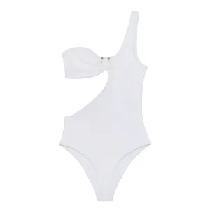 Avery One Piece | White Matte JADE SWIM