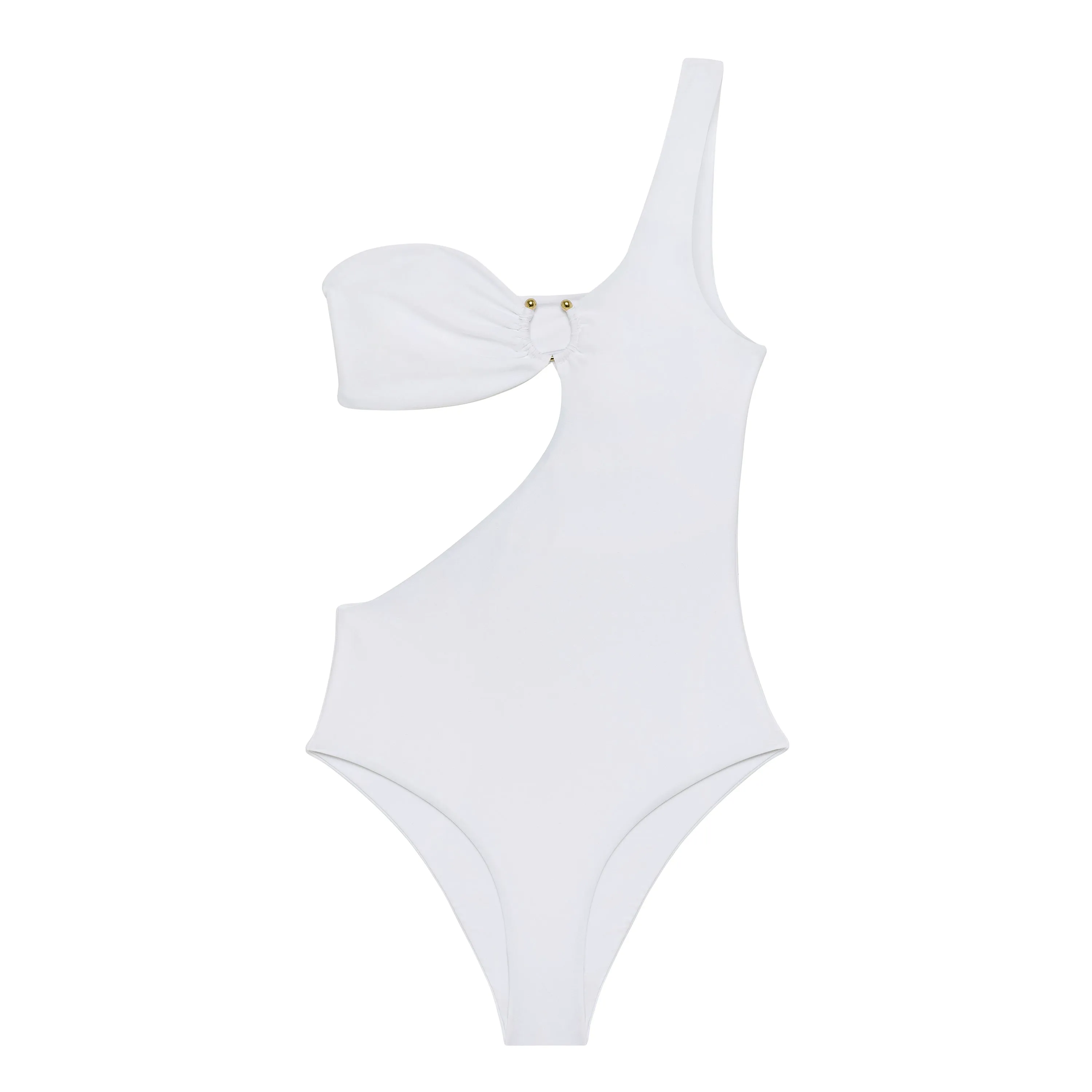 Avery One Piece | White Matte JADE SWIM