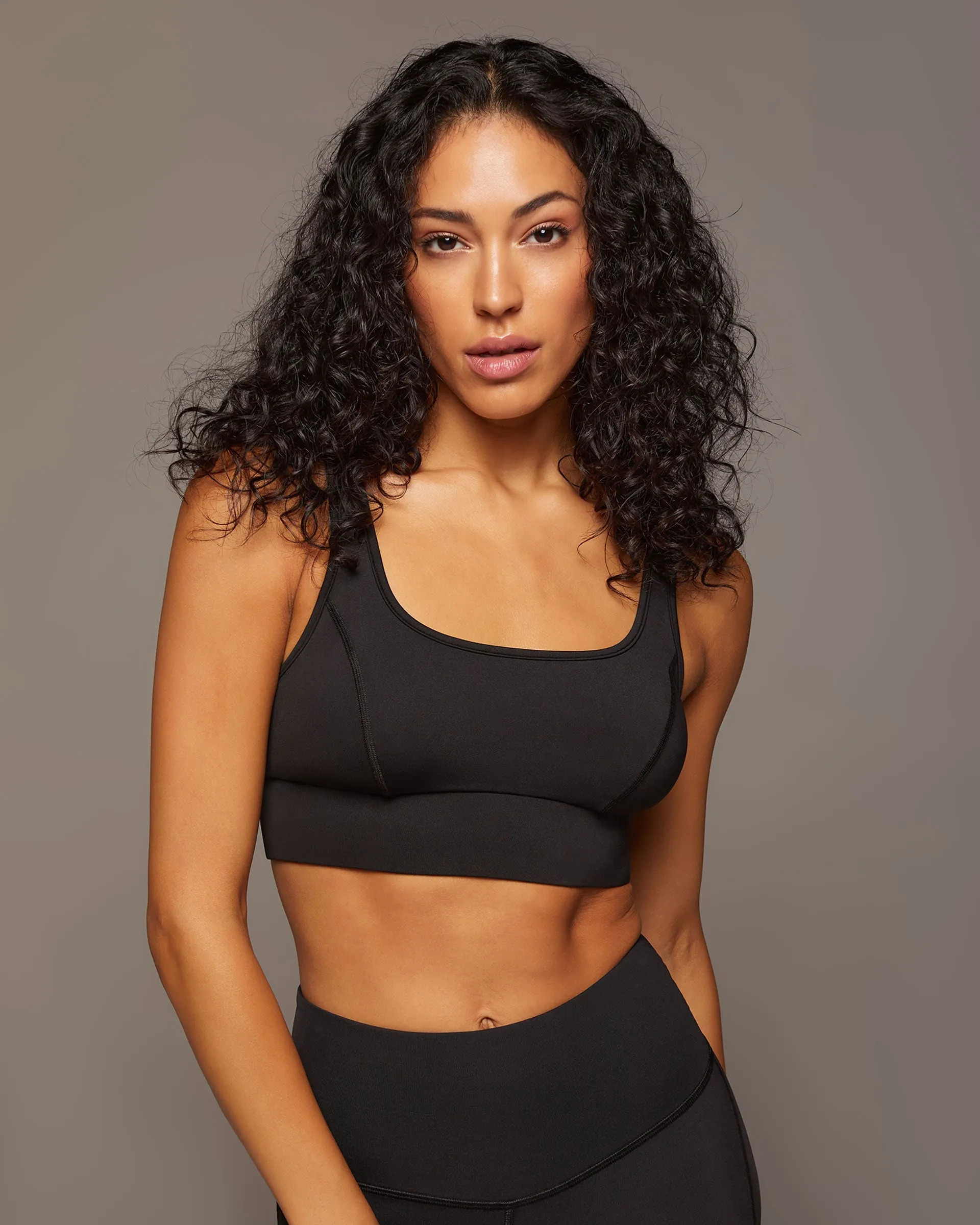 Basal Longline Bra | Black MICHI