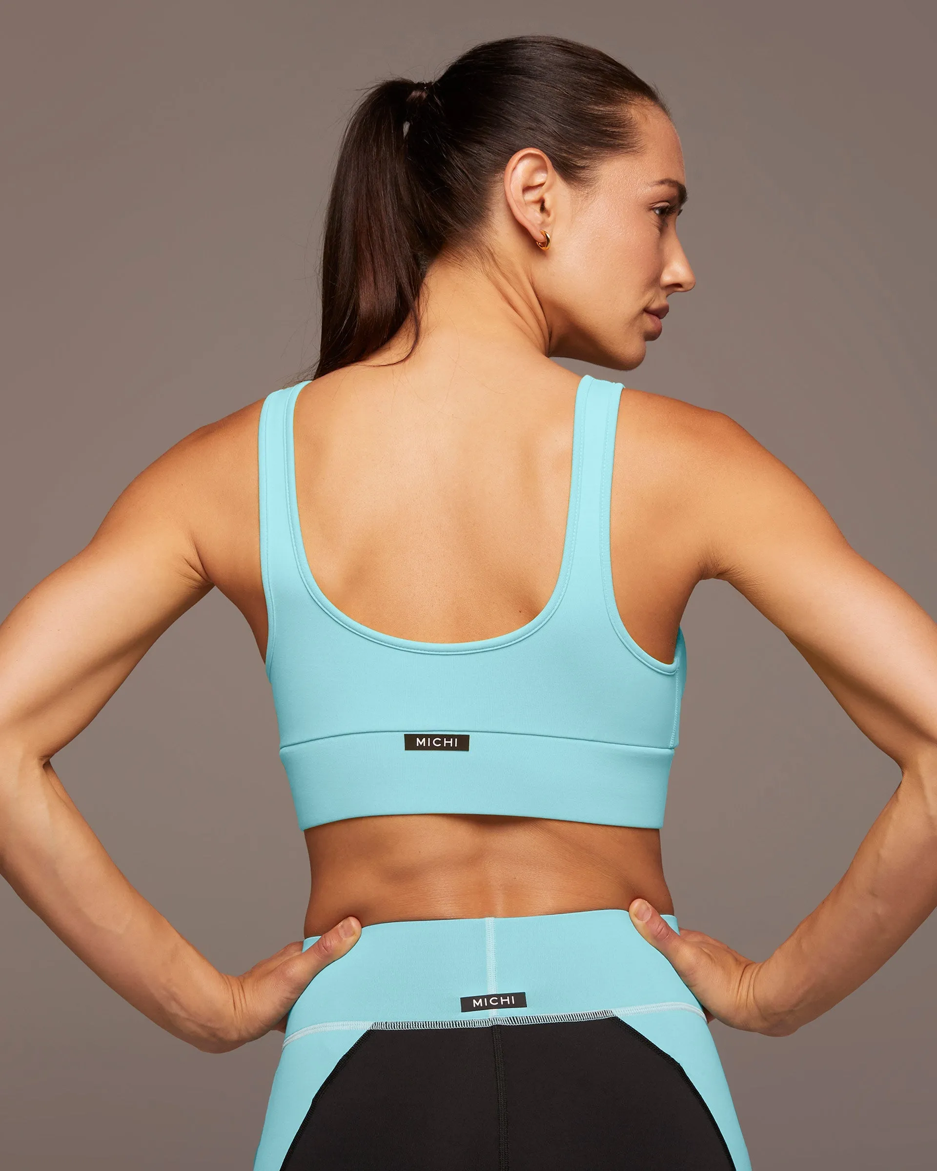 Basal Longline Bra | Island Blue MICHI