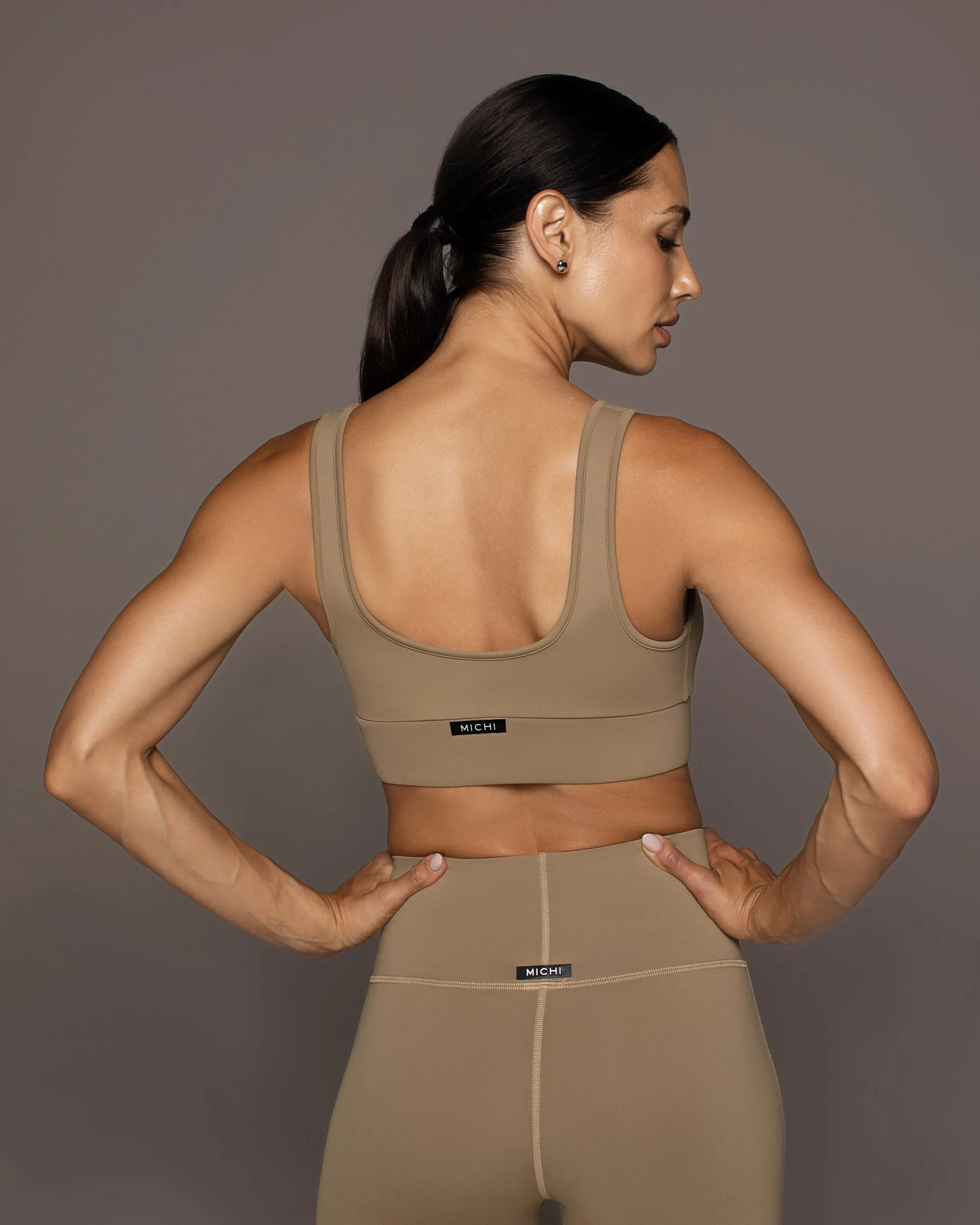 Basal Longline Bra | Sable MICHI