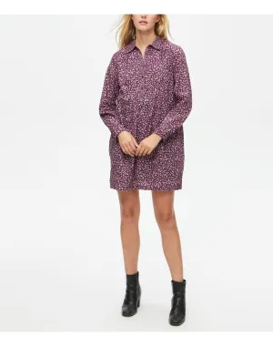 Bianca Floral Shirt Dress | Plum Combo MICHAEL STARS