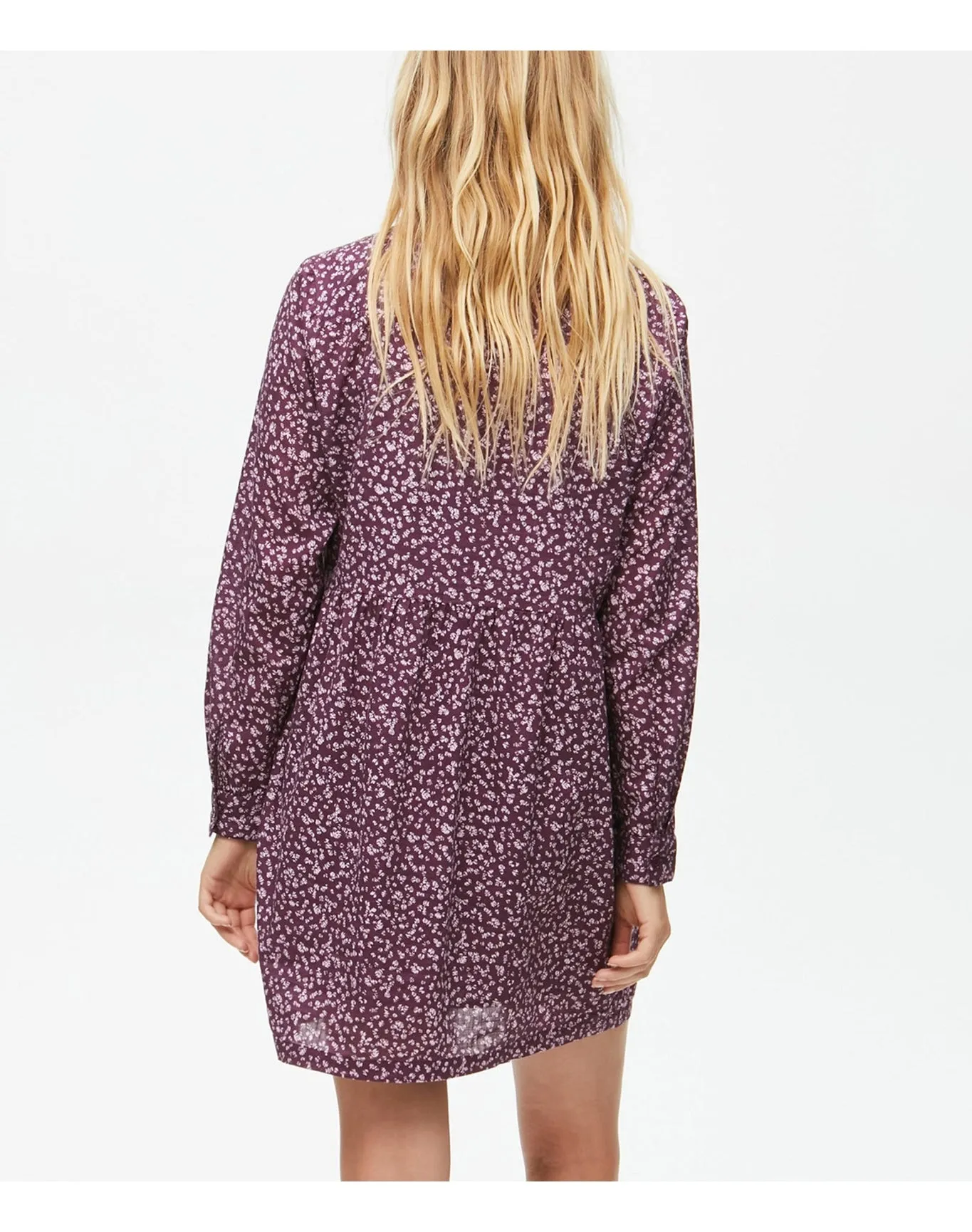 Bianca Floral Shirt Dress | Plum Combo MICHAEL STARS