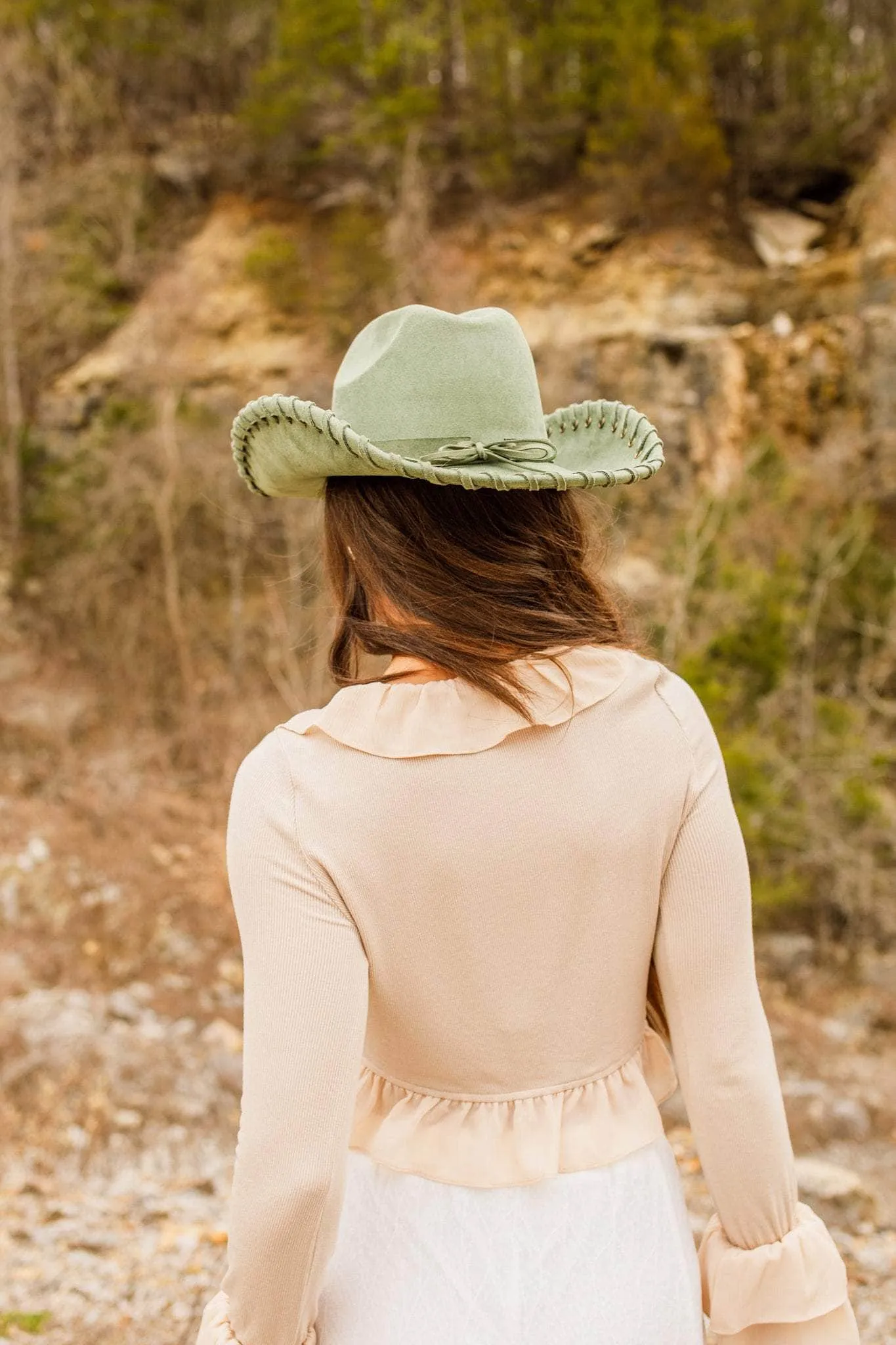 Braided Cowgirl Hat