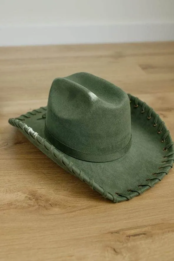 Braided Cowgirl Hat