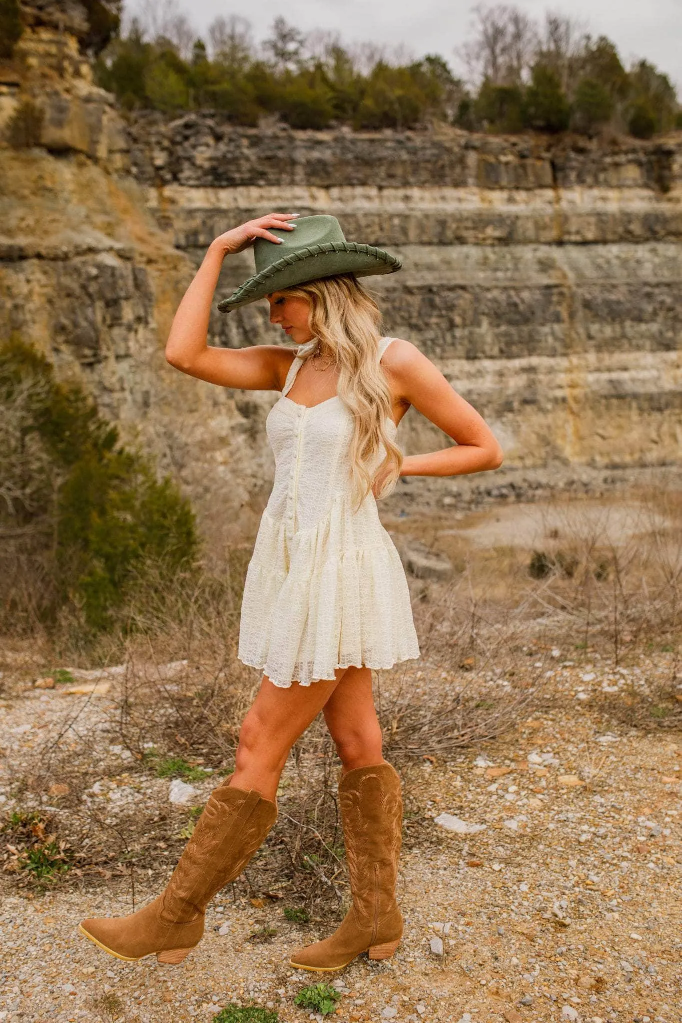 Braided Cowgirl Hat