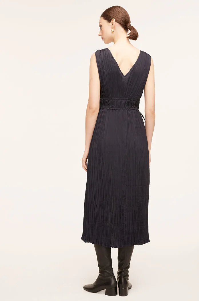 Button Front Dress | Dark Navy REBECCA TAYLOR