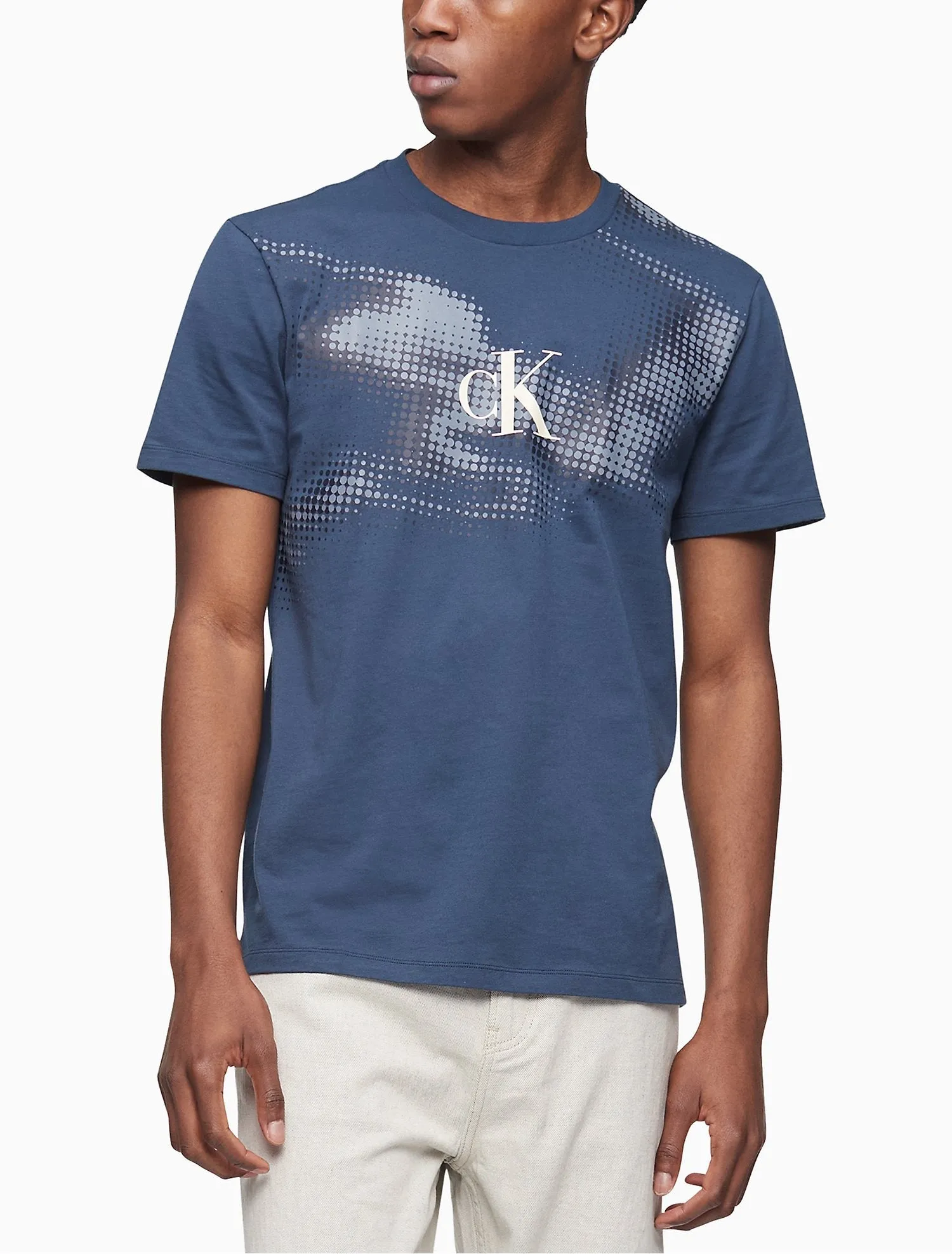 Calvin Klein Reimagined Color Haze Monogram T-Shirt - Men