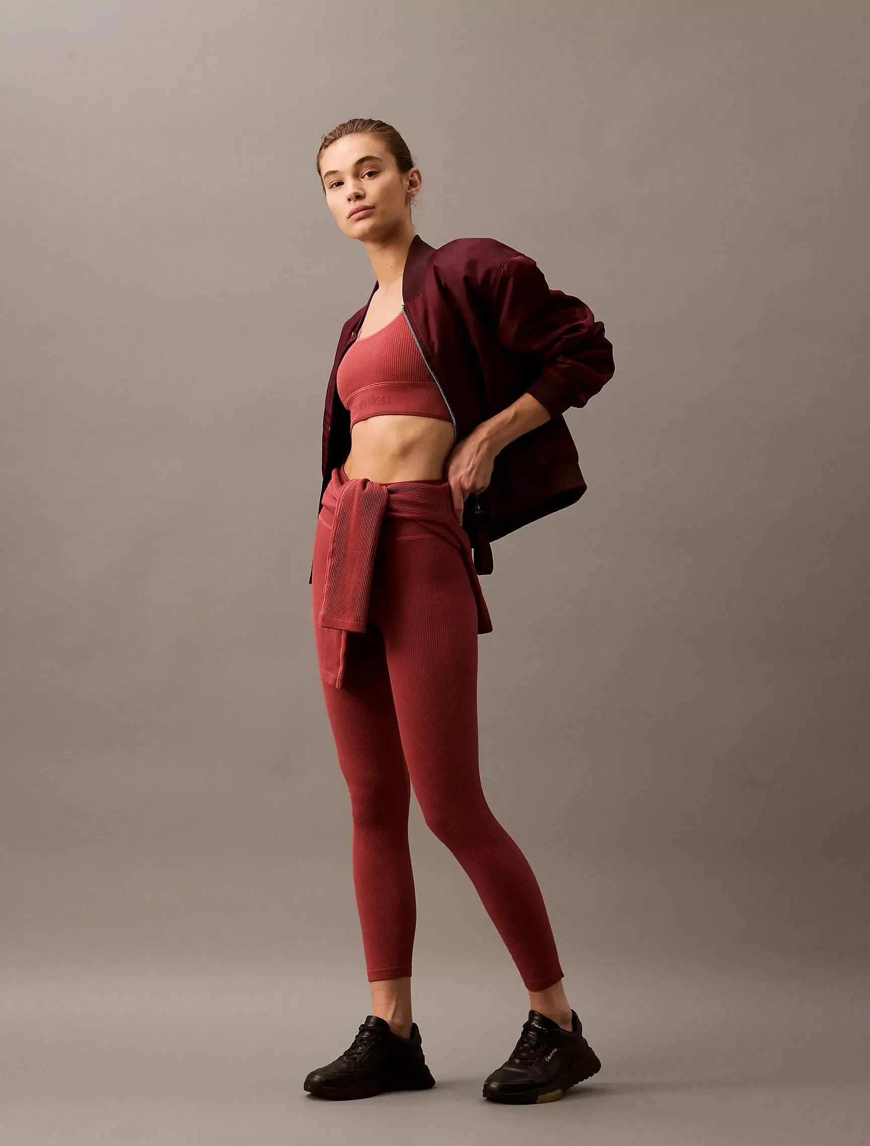 Calvin Klein Rib Sport Leggings - Women