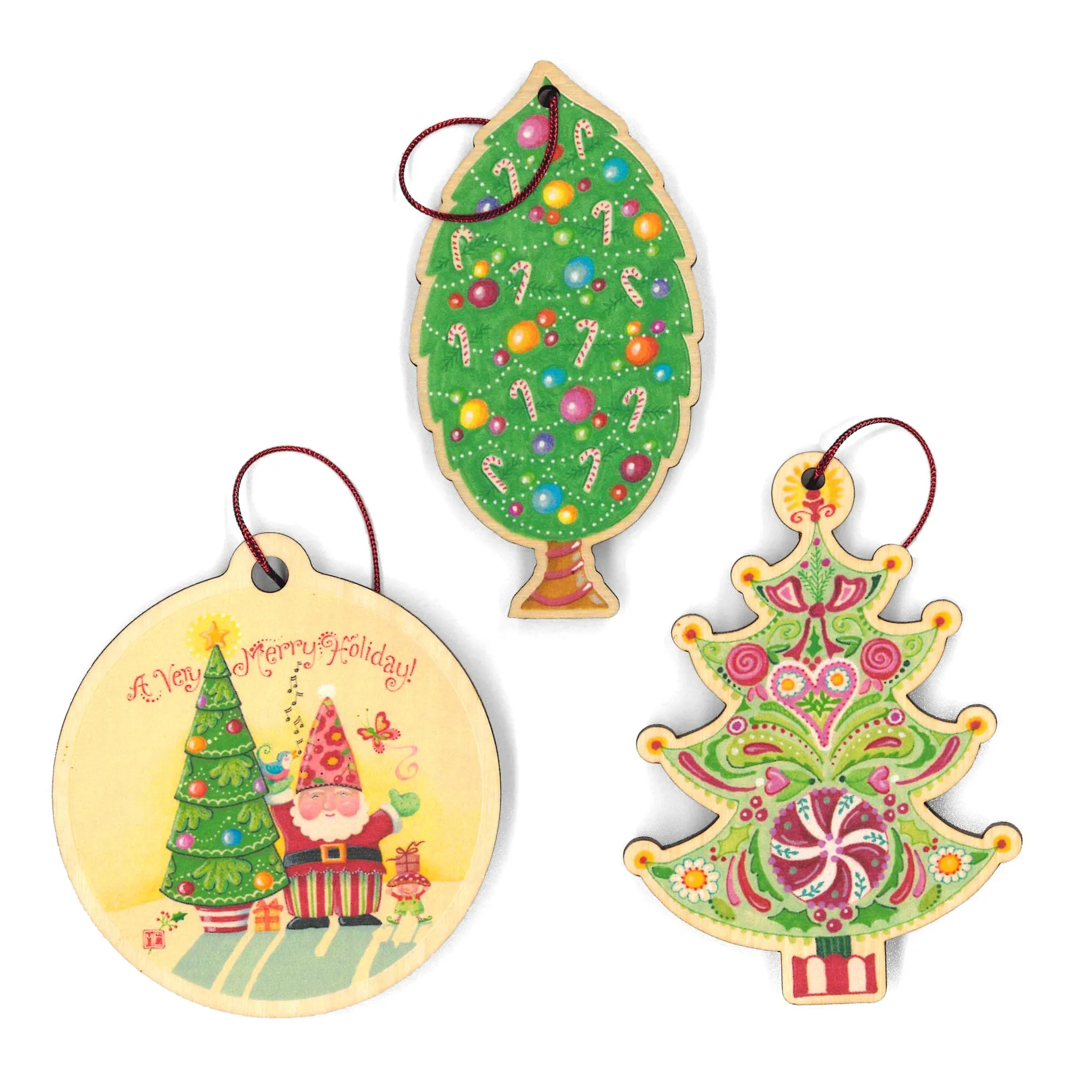 Candy Cane Cheer Tree Ornament
