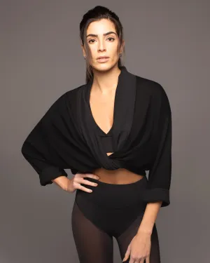 Cascata Sweatshirt | Black MICHI
