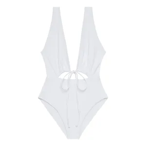 Cava One Piece | White Matte JADE SWIM