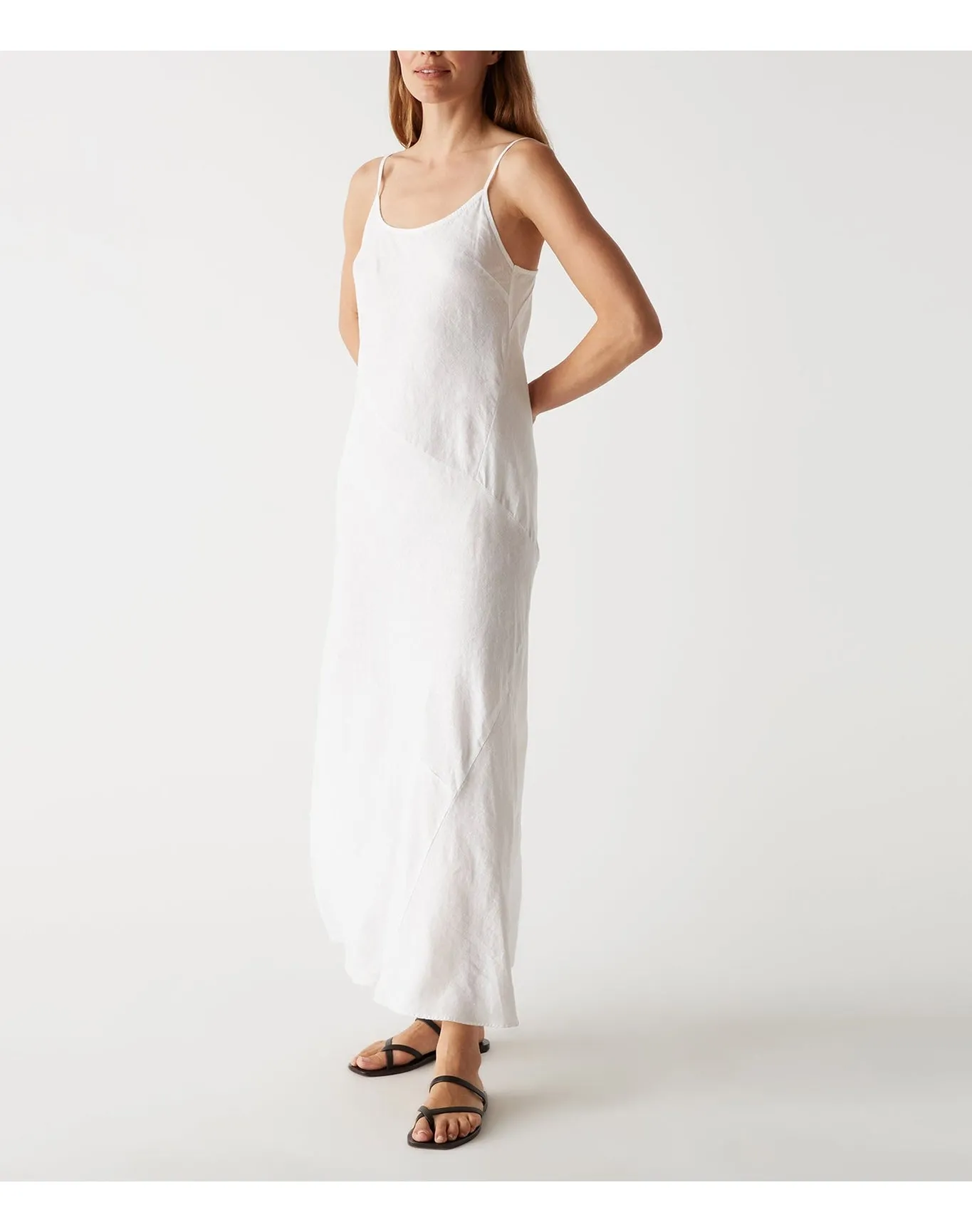 Cecily Patchwork Dress | White MICHAEL STARS