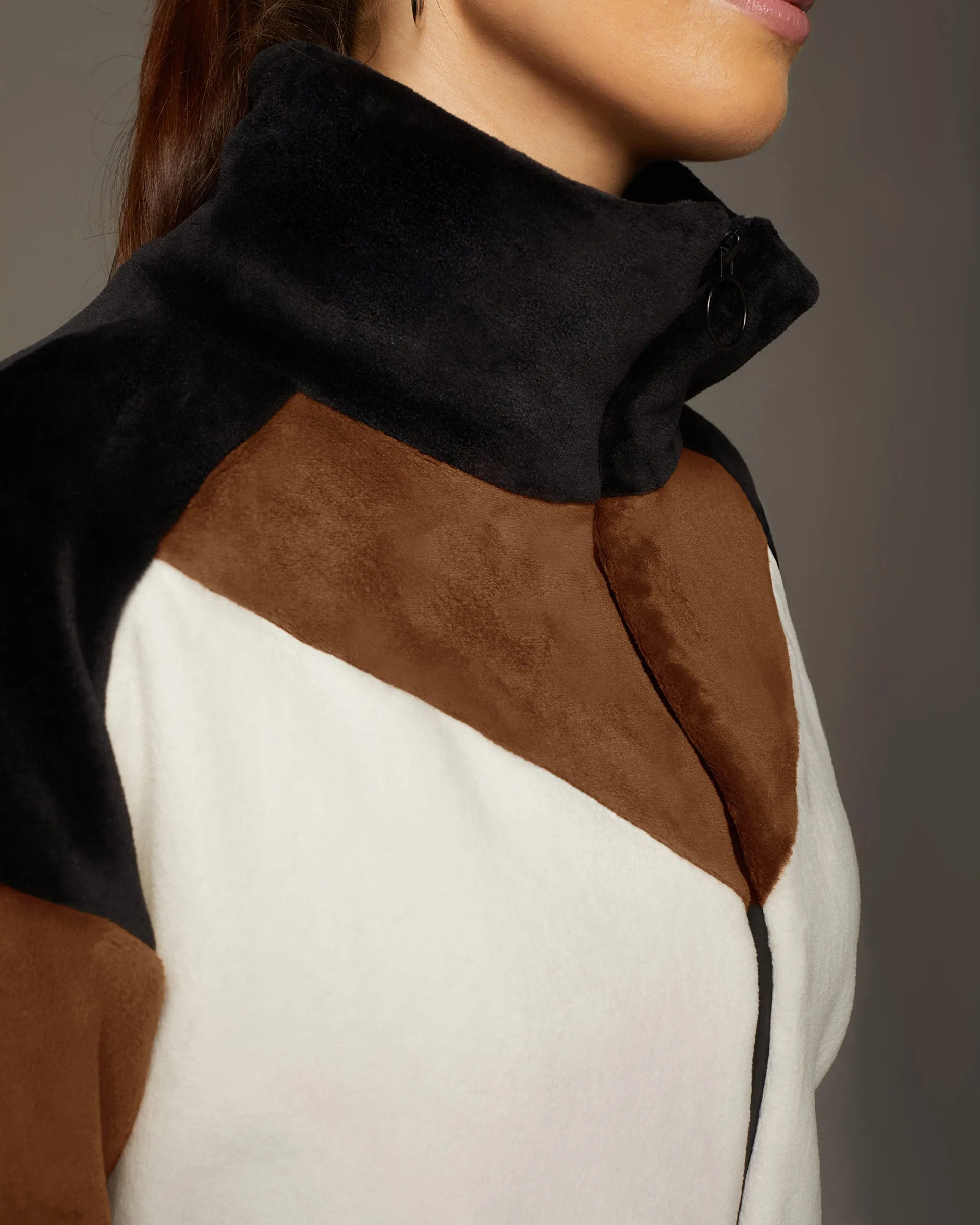 Cedar Jacket | Brown/Ivory MICHI