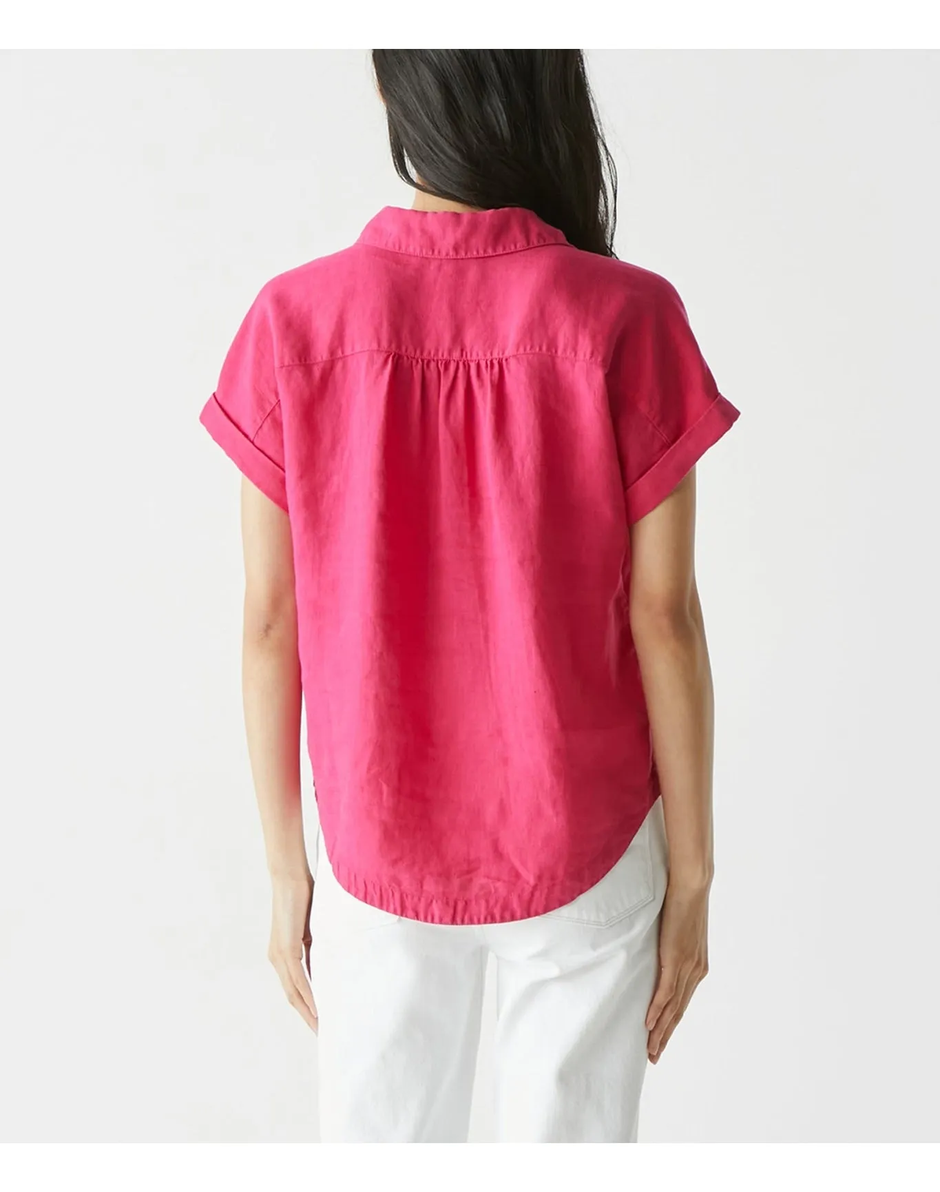 Charlie Linen Button Down Shirt | Dark Voltage MICHAEL STARS