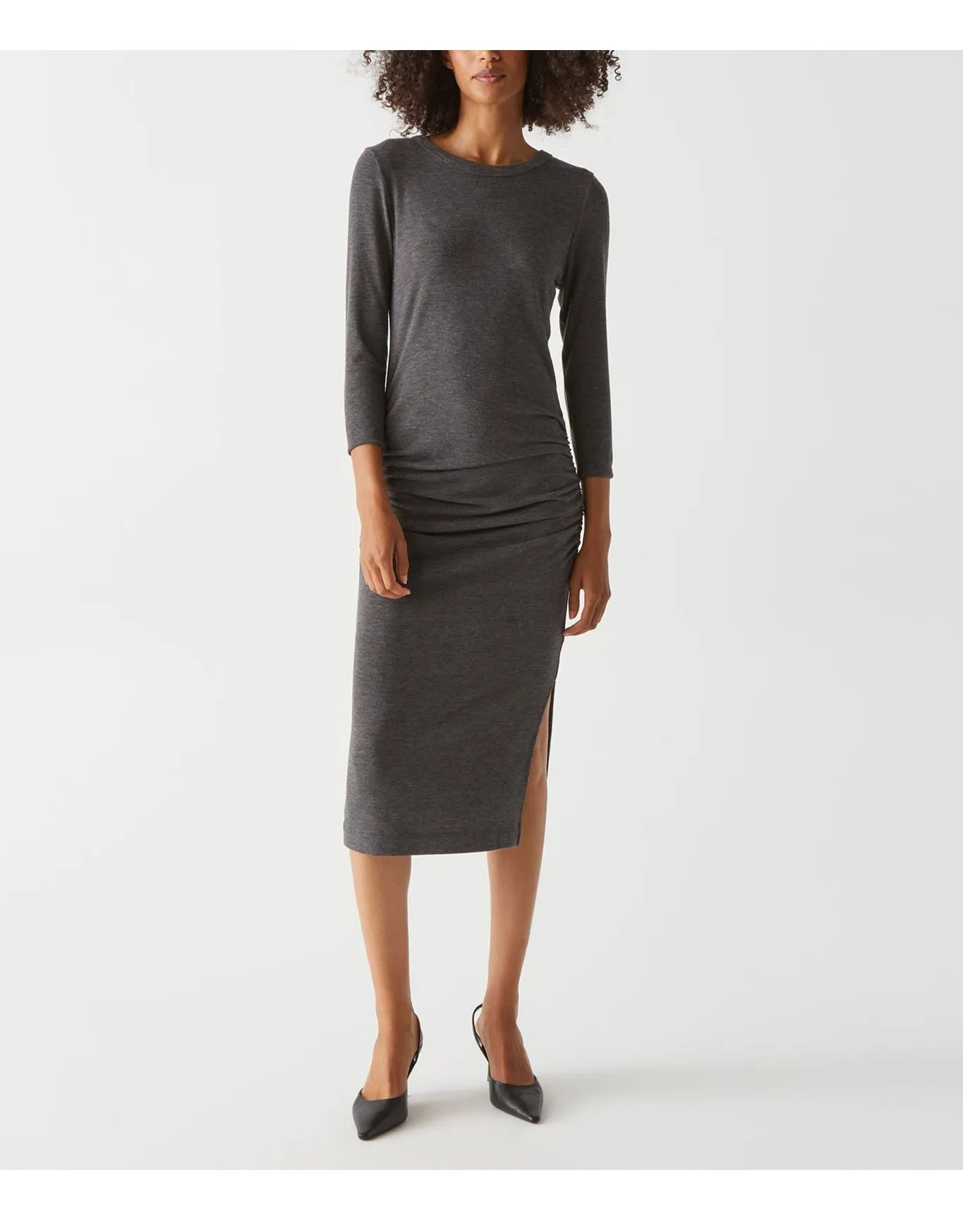 Christy Midi Dress | Charcoal MICHAEL STARS