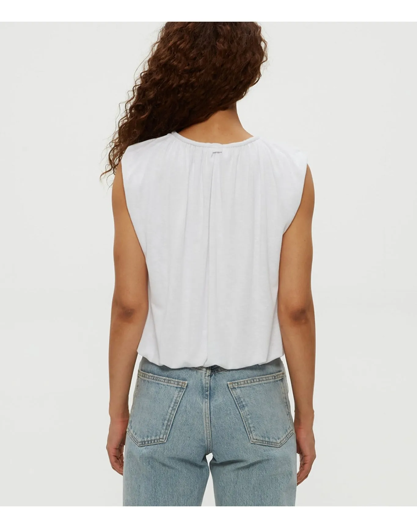 Cindy Bubble Top | White MICHAEL STARS