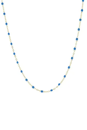 Classic Gigi Sautoir Necklace - 24in - Blue