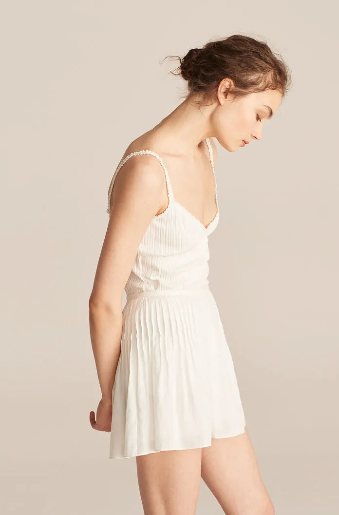 Cotton Voile Short | White REBECCA TAYLOR