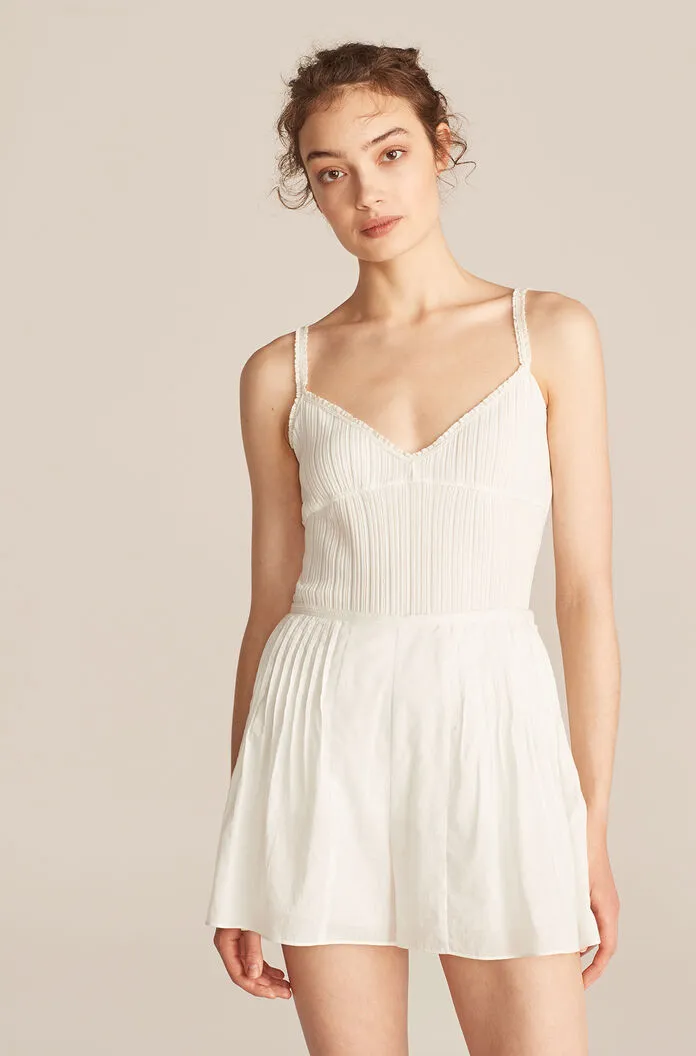 Cotton Voile Short | White REBECCA TAYLOR