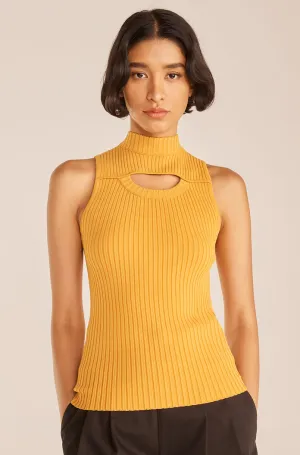 Cutout Sweater Tank | Honeycomb REBECCA TAYLOR