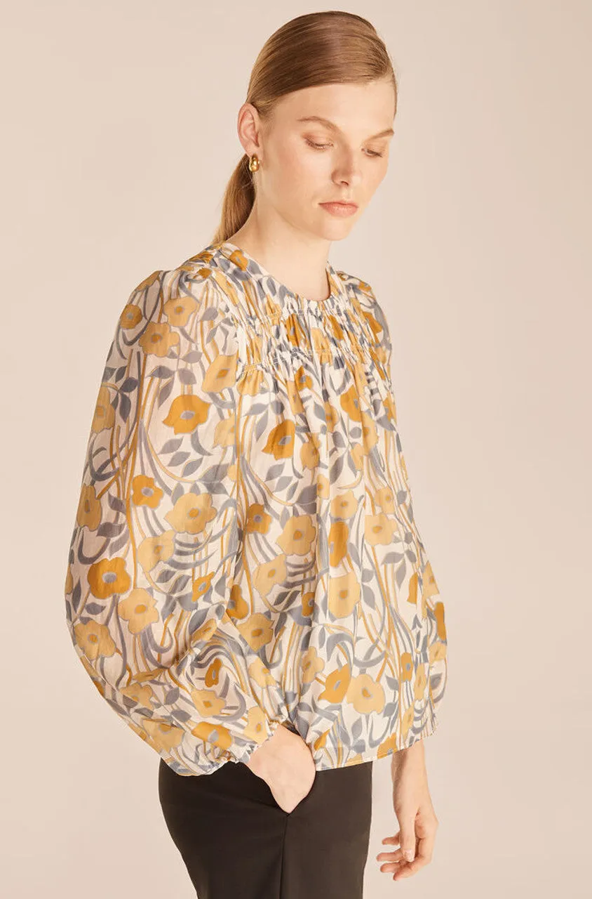 Daphne Fleur Blouse | Daphne Fleur Buttercream Combo REBECCA TAYLOR