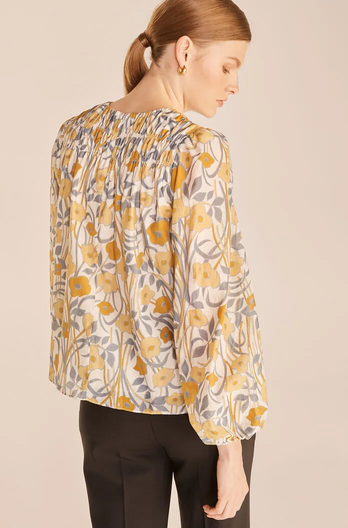 Daphne Fleur Blouse | Daphne Fleur Buttercream Combo REBECCA TAYLOR