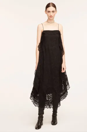 Doily Lace Dress | Black REBECCA TAYLOR