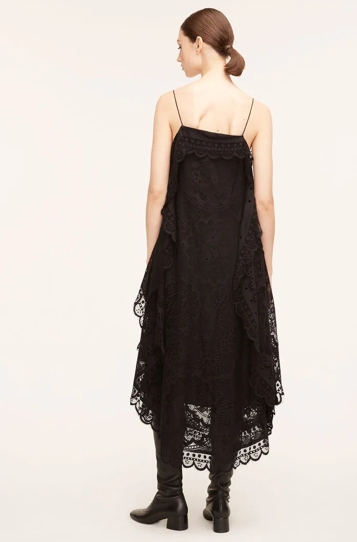 Doily Lace Dress | Black REBECCA TAYLOR