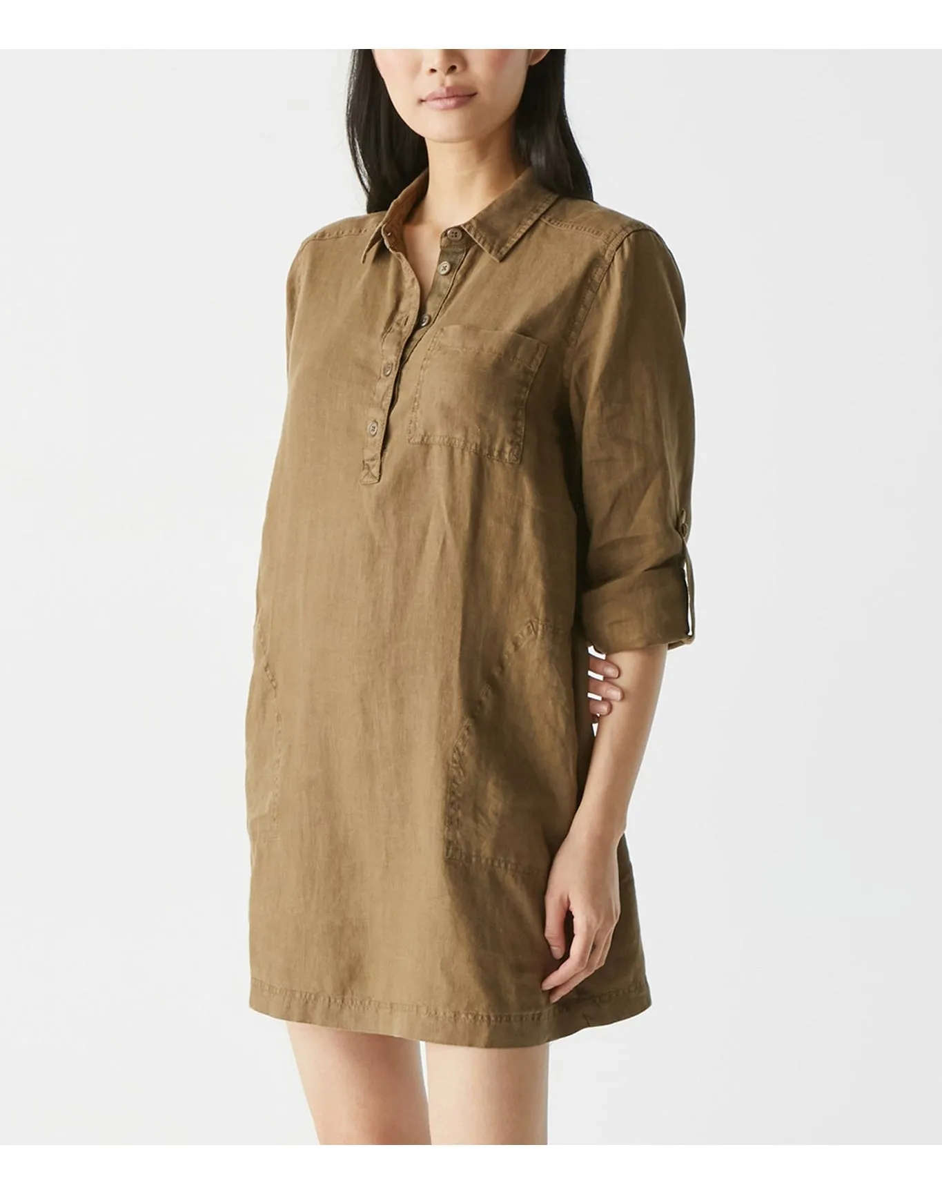 Eleanor Linen Shirt Dress | Dolma MICHAEL STARS